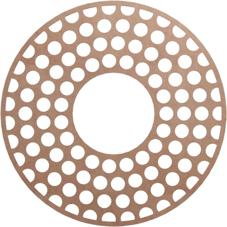 Ekena Millwork Fink Wood Fretwork Pierced Ceiling Medallion, Wood (Paint Grade), 40"OD x 14 1/2"ID x 3/8"T CMWP40X40X0375FFMF